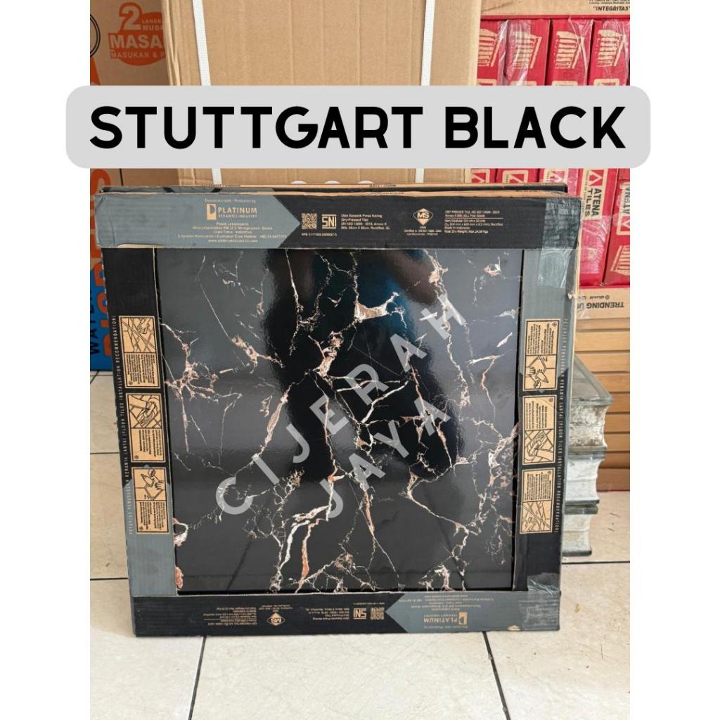 PLATINUM KERAMIK 60X60 STUTTGART BLACK REC MODEL MARMER / KERAMIK PLATINUM 60X60 CUTTING GRANIT