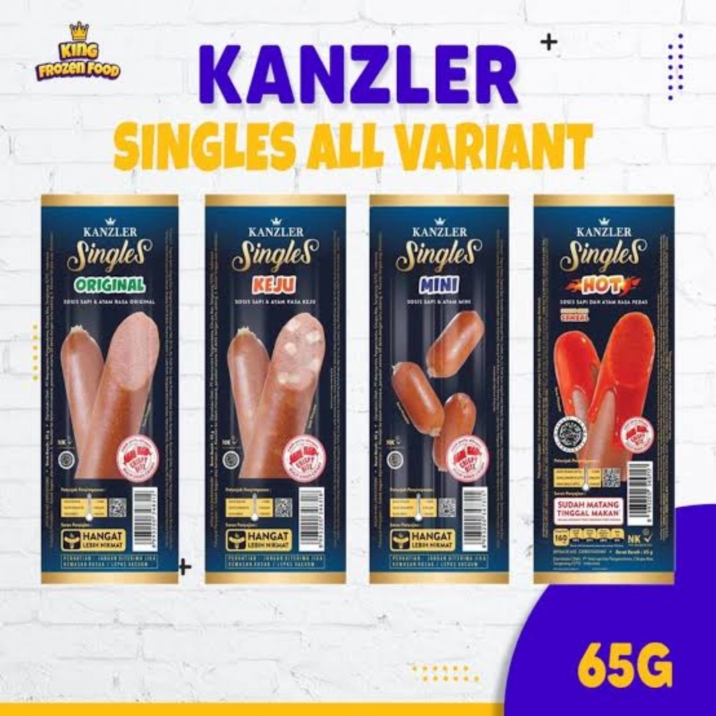 Sosis Kanzler 1 box isi 12pcs