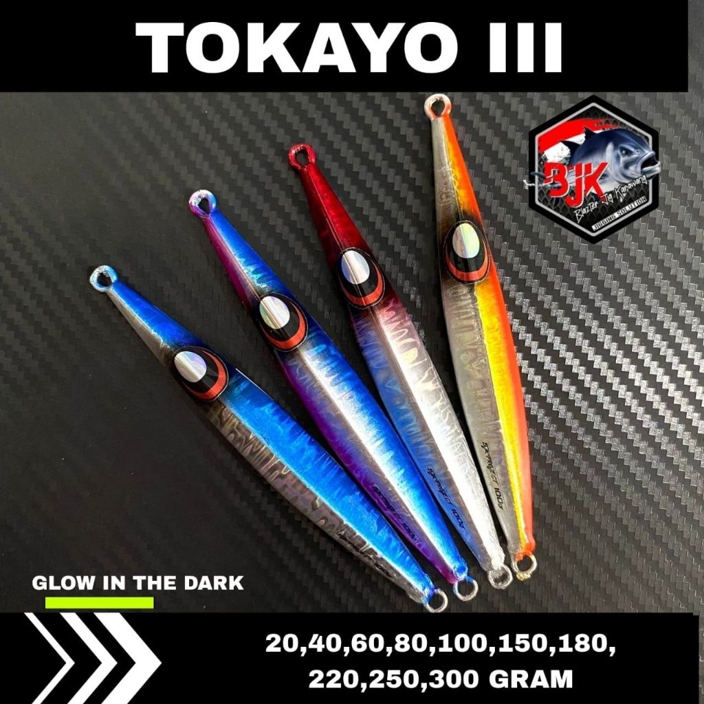 METAL JIG TOKAYO III 20g s/d 300g UMPAN PANCING BJK