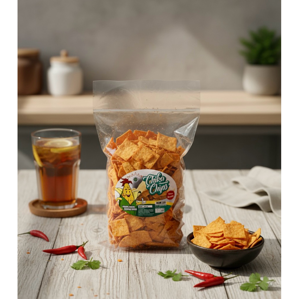 PROMO Cemilan keripik jagung Chika chips