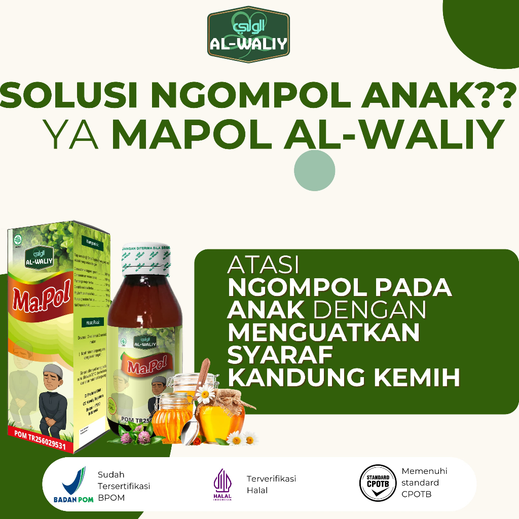 Madu Herbal Anak Stop Ngompol — Solusi Alami Anak Tidur Nyenyak Tanpa Ngompol