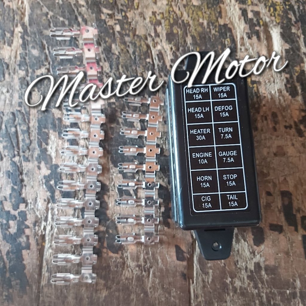 Fusebox / Fuse Box / Kotak Sekring / Box Sekring Universal