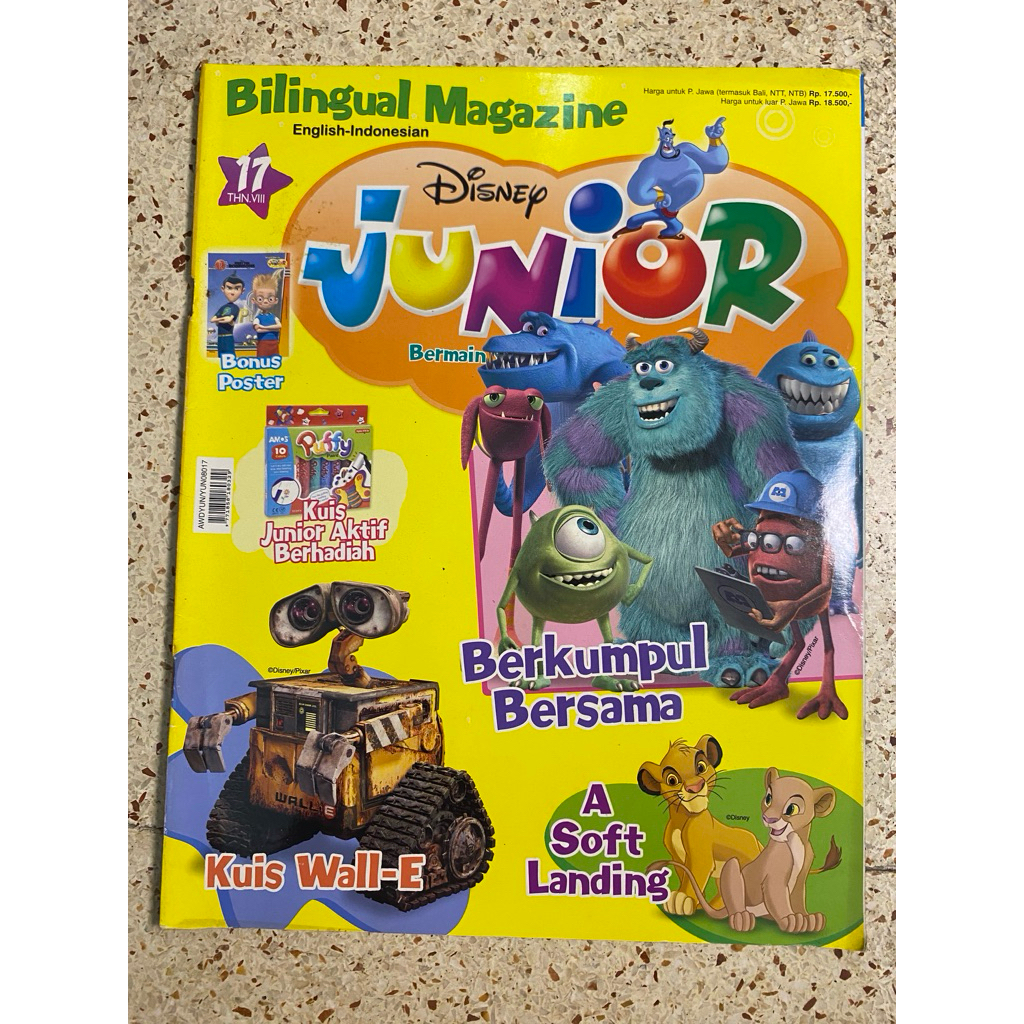 MAJALAH ENGLISH INDONESIA DISNEY JUNIOR