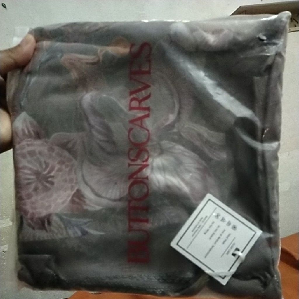 hijab BS Original AS IS Farra Voile Square XL