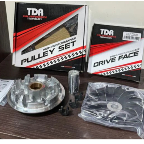 Pulley CVT Rumah Roller TDR  V.23 PULLY SET TDR RACING RUMAH  ROLLER Beat Fi ESP - Scopy Fi ESP  - V