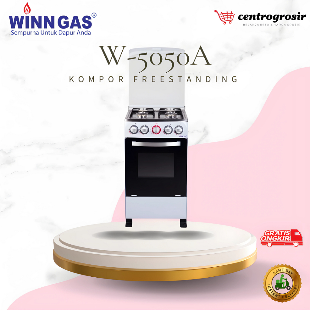 Winn Gas W5050A Kompor Freestanding Tanpa Pemantik W-5050