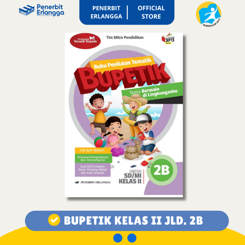 [Erlangga Official] Bupetik Kelas 2B -Kurikulum 2013 Revisi
