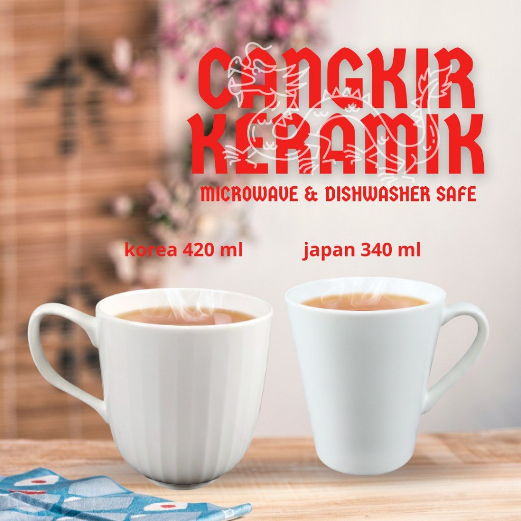Cangkir Keramik Mini | Mini Porcelain Cup | Mug Keramik Mini | Cangkir Kopi Porselen
