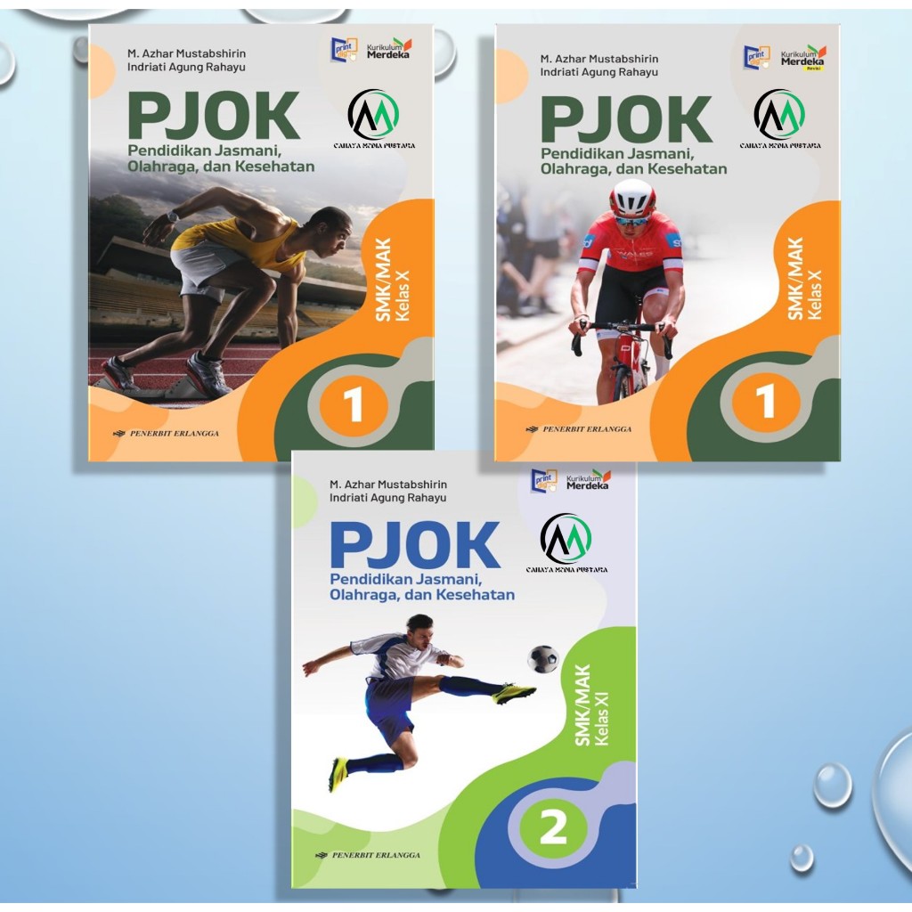 [Penerbit Erlangga] BUKU PJOK SMK KELAS 10 & 11 KURIKULUM MERDEKA & REVISI ORIGINAL