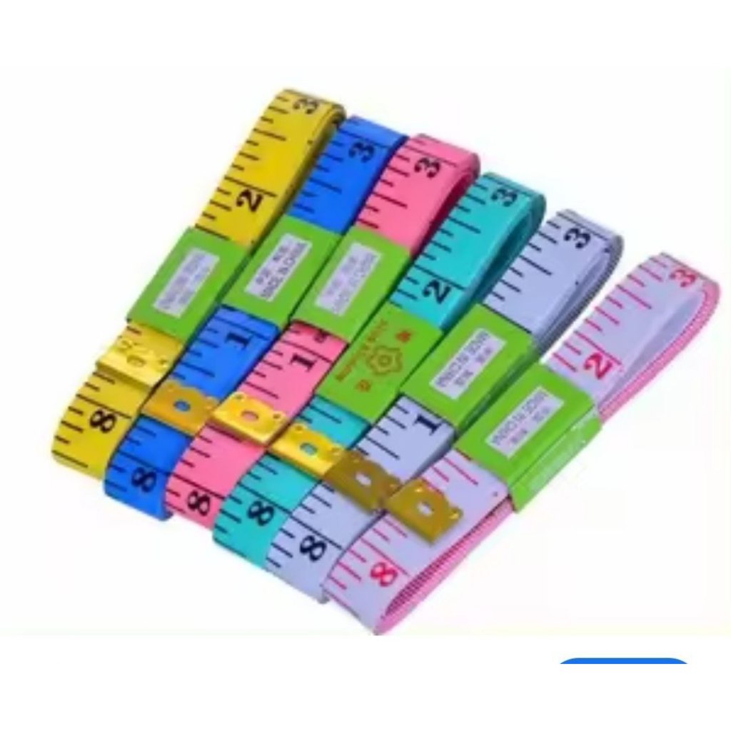 Meteran Kain/Baju/Badan merk Butterfly varian warna - Kuning muda