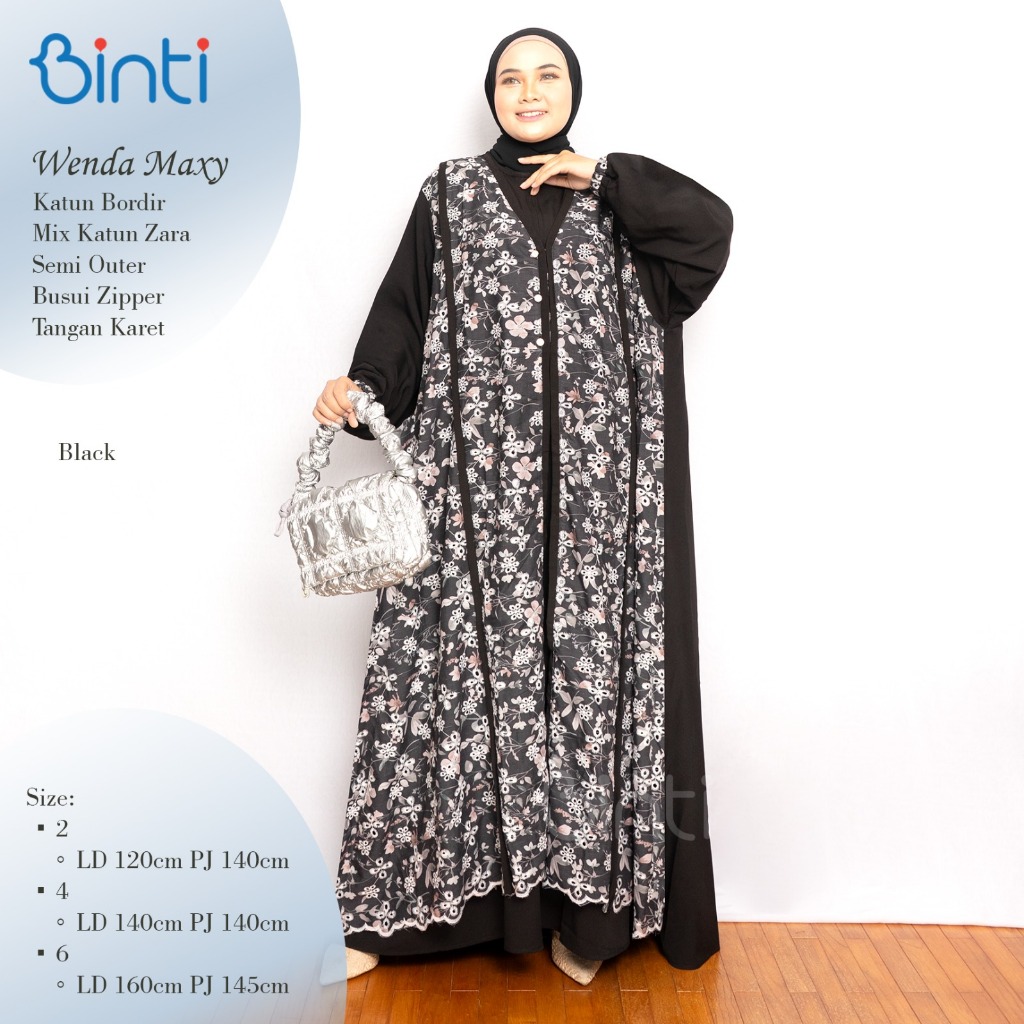 WENDA MAXY Gamis Jumbo by Binti
