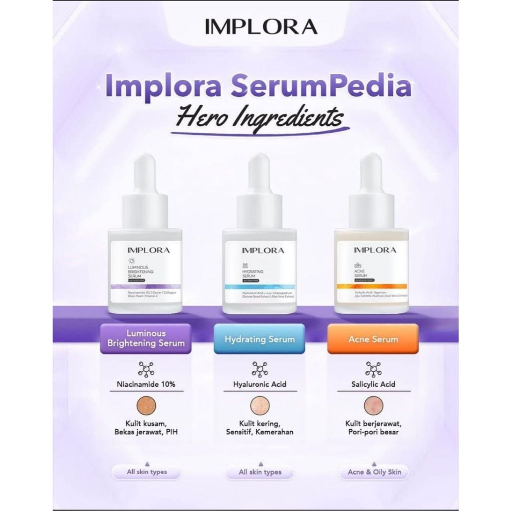 IMPLORA FACE SERUM WAJAH