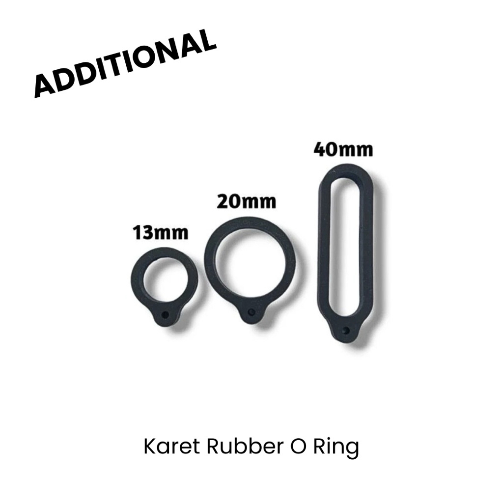 Gonca Ganci Karet Rubber O Ring | Karet Gantungan Lanyard Pod Vape Lipstick Fresh Care (1 pcs)