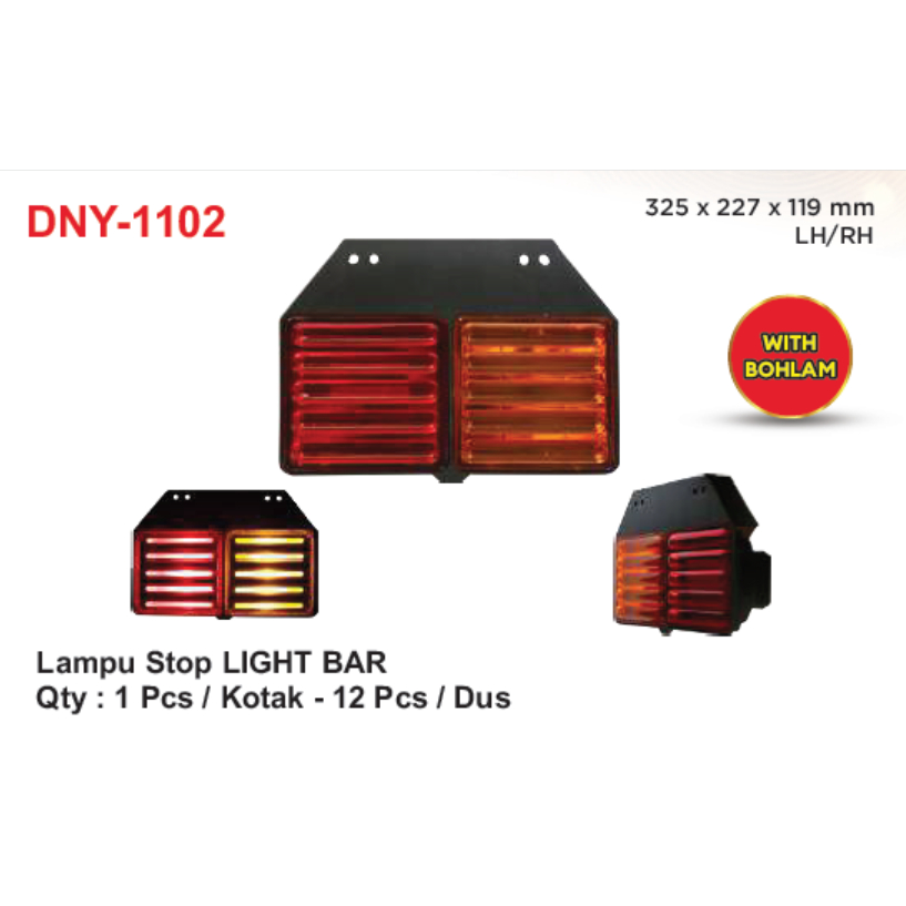 DNY 1102 LAMPU STOP LIGHT BAR DNY-1102
