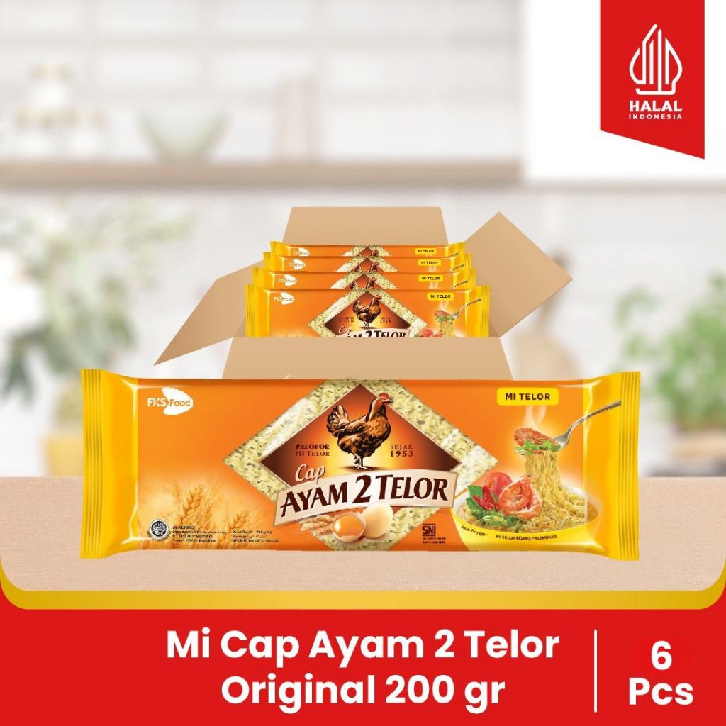 

Paket Bundling - Mi Cap Ayam 2 Telor - Original - 200gr - 6 Pcs