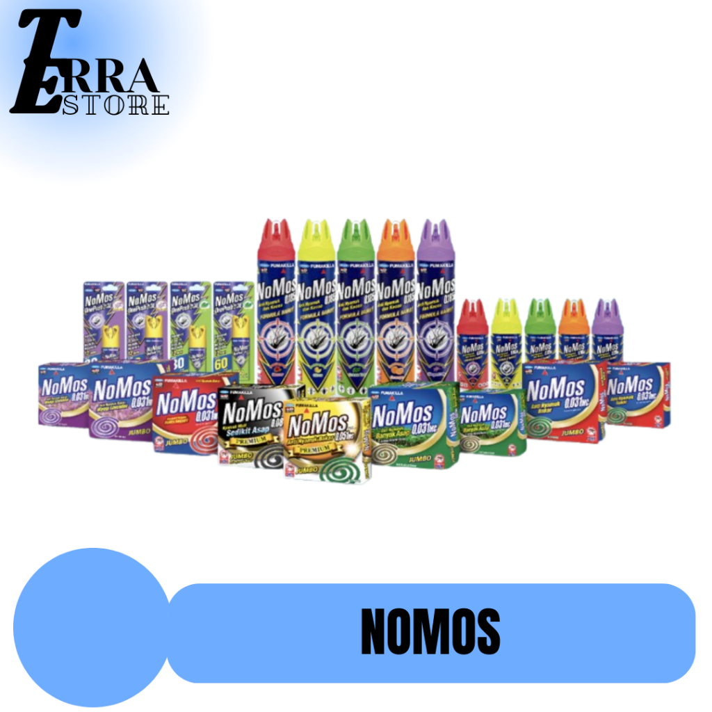 NOMOS / NoMos Obat Nyamuk Aerosol / Nomos Obat Nyamuk / Nomos 400 ml