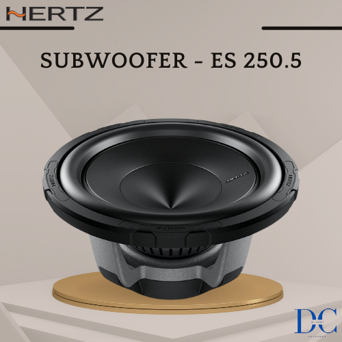 Subwoofer Audio Mobil - Subwoofer ES 250.5 Hertz - 10 Inch / 250 mm - Subwoofer Mobil - Plug N Play 