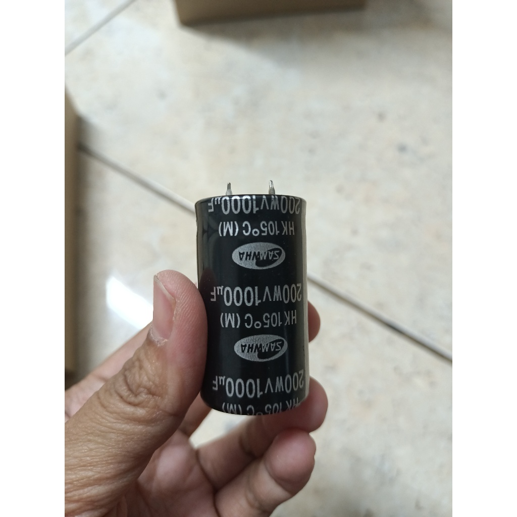 Elco Kapasitor 200V-1000UF Samwha