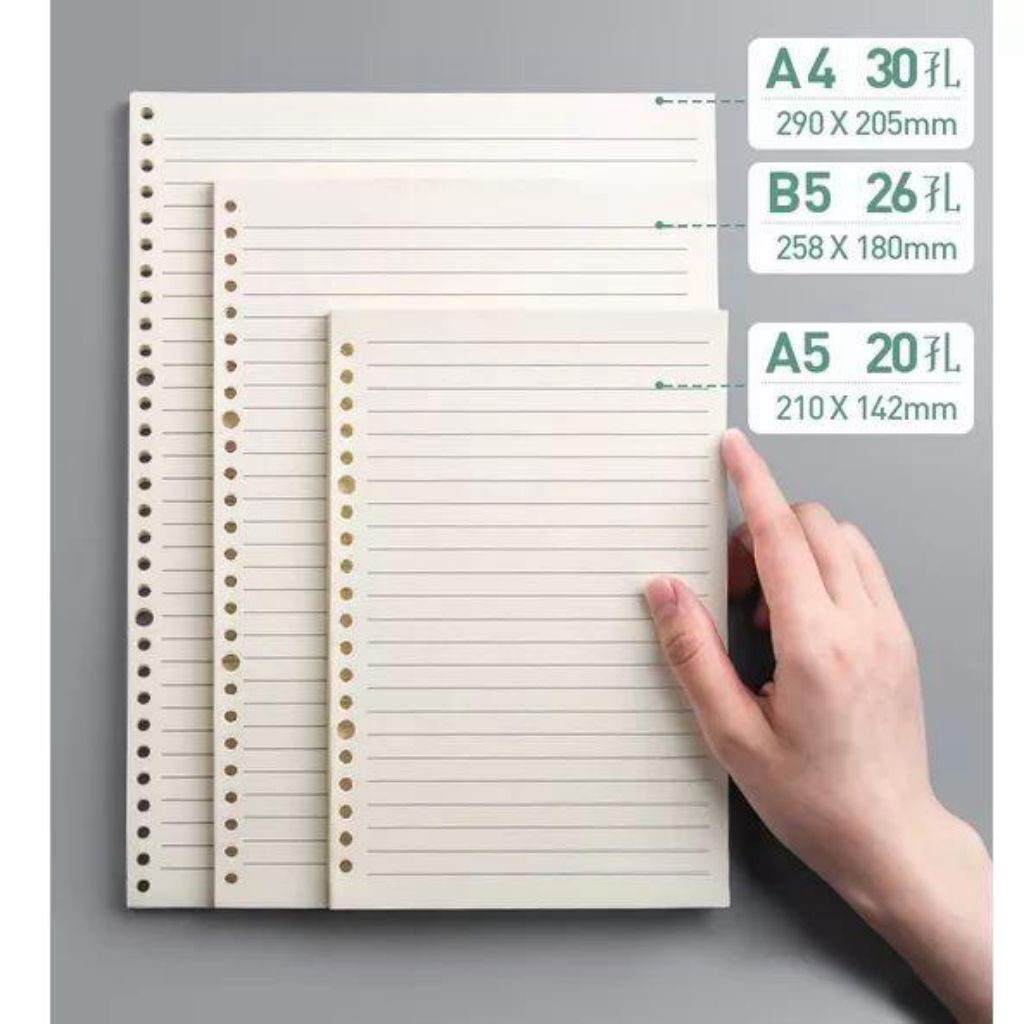 

Kertas Binder A5 B5 A4