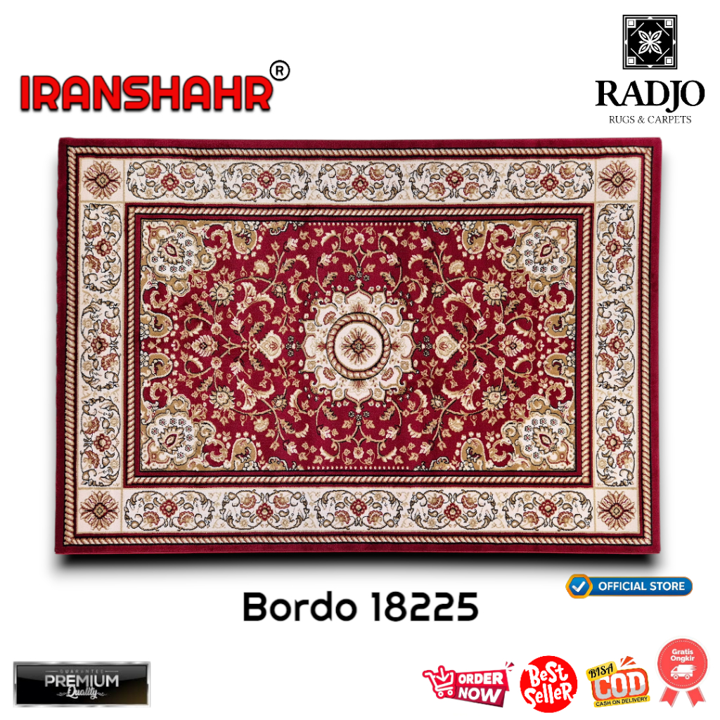 KARPET PERMADANI IRANSHAHR 240X330 CM (PREMIUM)