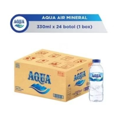 Aqua Dus Botol Gelas Air Mineral Karton