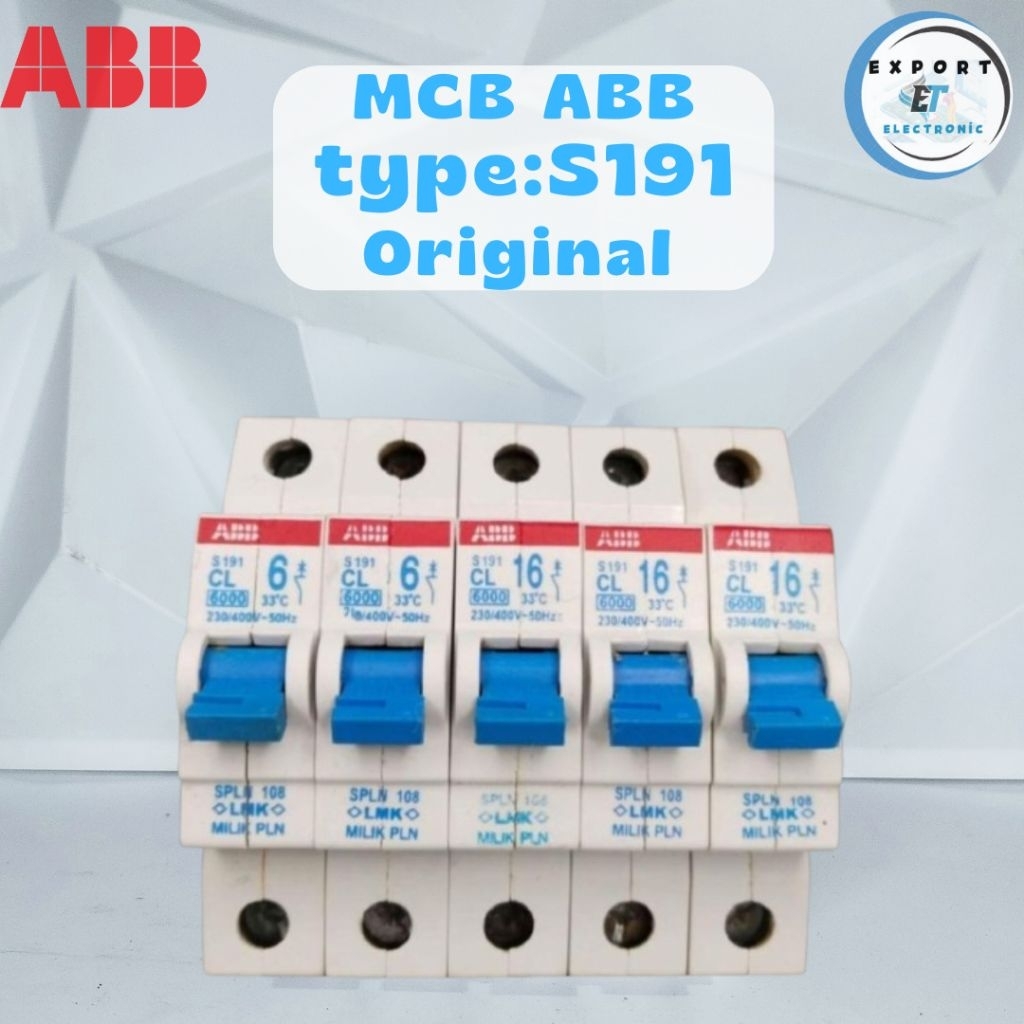 MCB ABB PLN  S191 1P