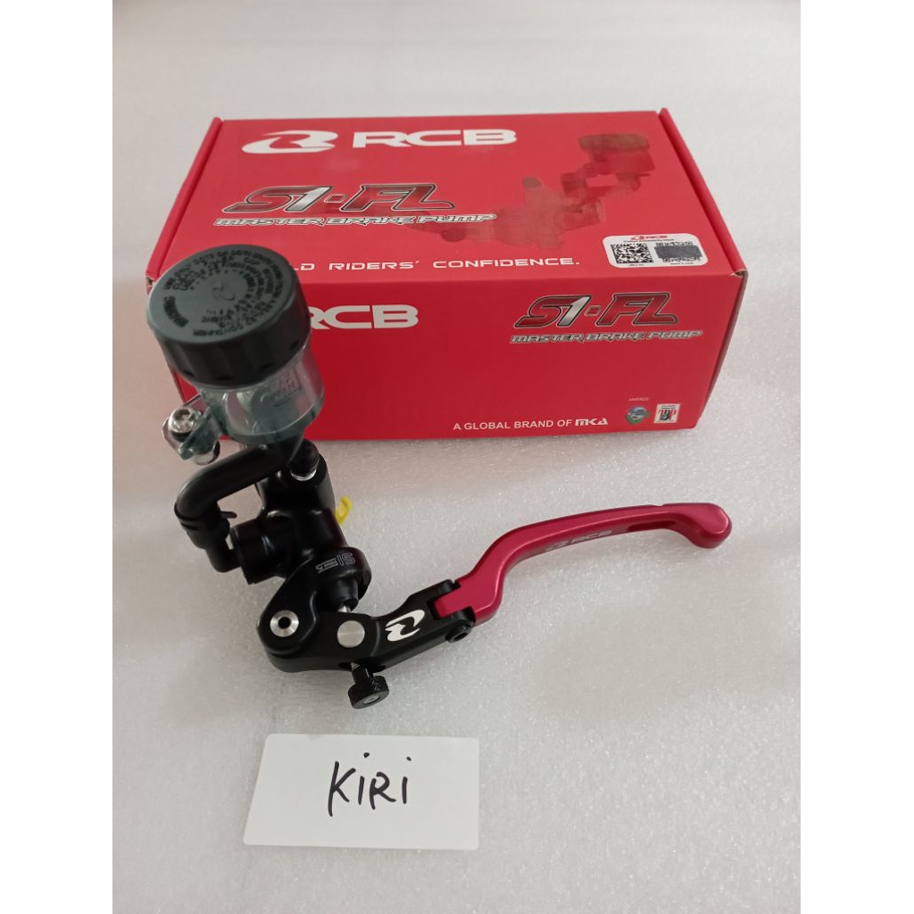 Master rem RCB S1 Kiri Red Handle Kiri Merah Original RCB