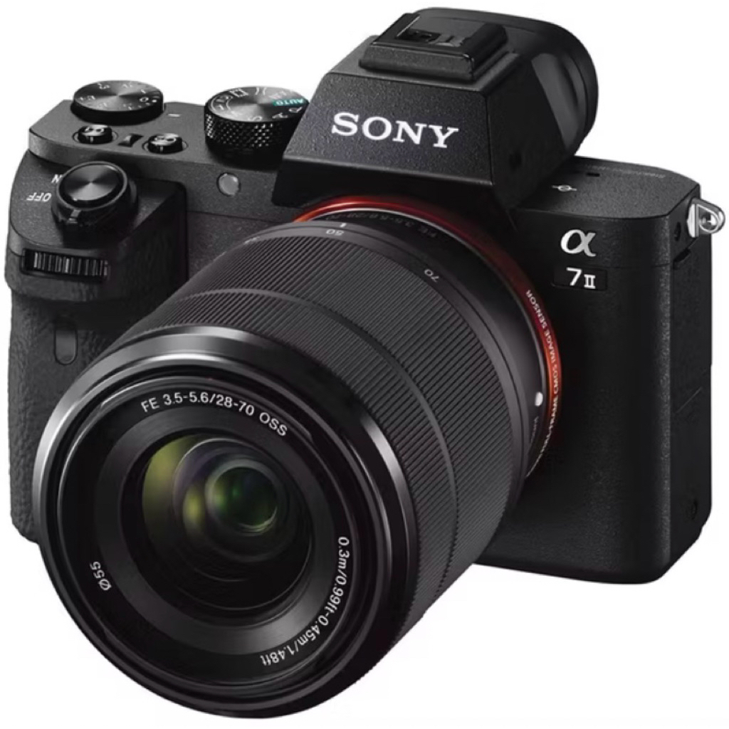 Sony a7 ii + kit fe 28-70mm & fix fe 50mm f1.8
