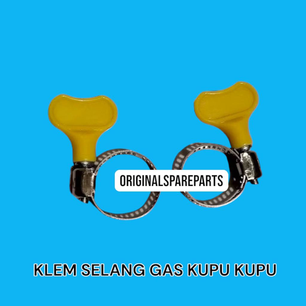 KLEM KUPU KUPU / KLEM SELANG GAS / KLEM SELANG KOMPOR GAS
