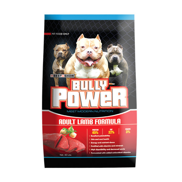 Bully Power senior Formula Lamb 11kg - Makanan Kering Anjing