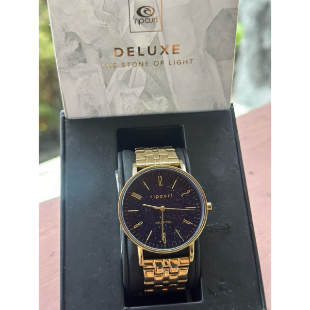 RIPCURL jam tangan watch woman wanita Latch goldstone stainless steel NEW ORIGINAL 100%