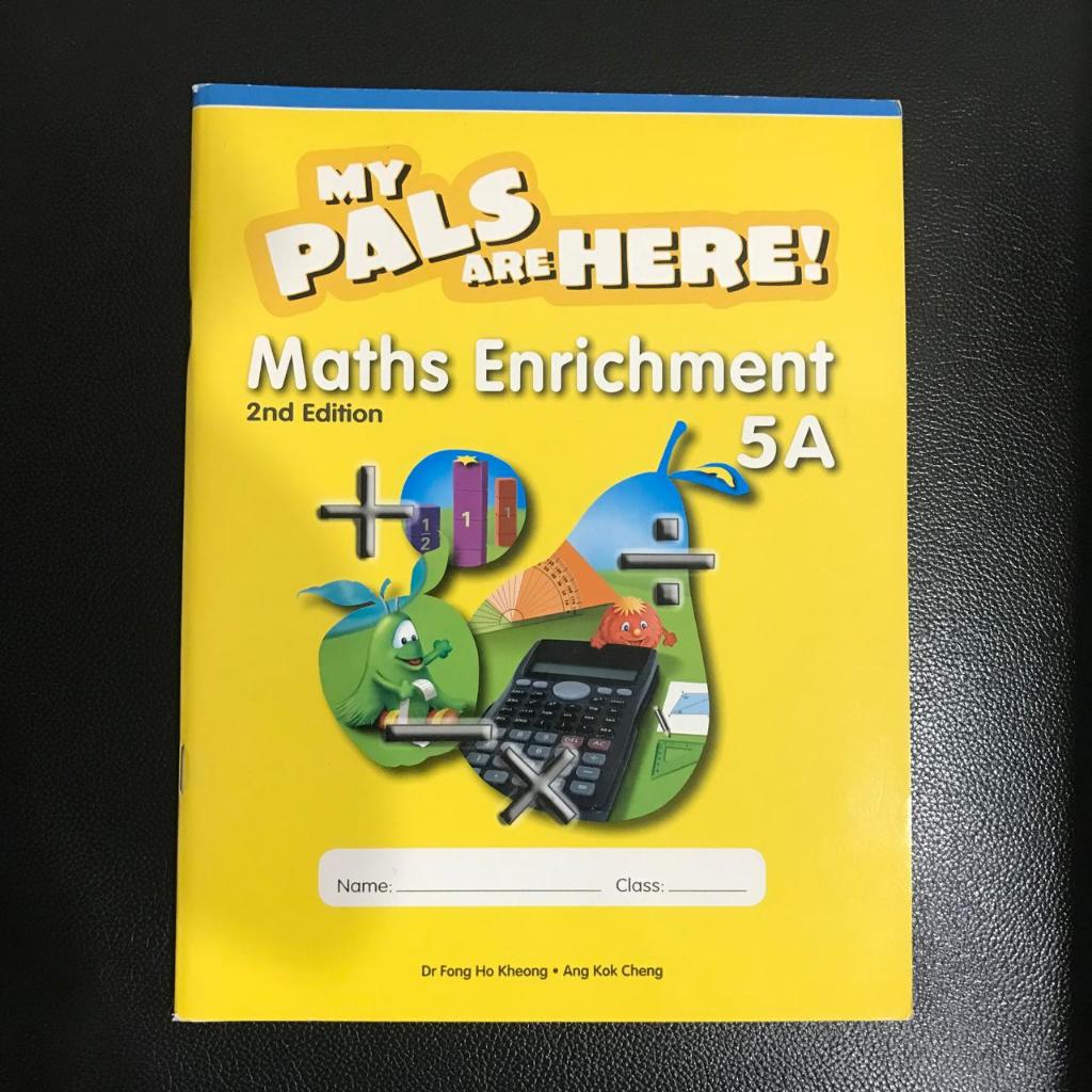 Buku Math Enrichment My Pals Are Here 2nd Edition 5A dan 5B