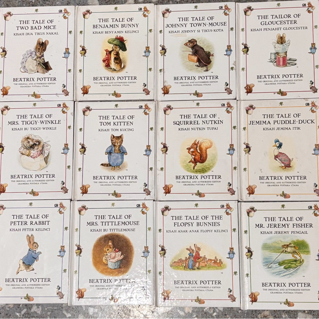 [PAKET 60K DAPAT 3] Preloved buku dongeng anak | buku cerita tidur anak bekas