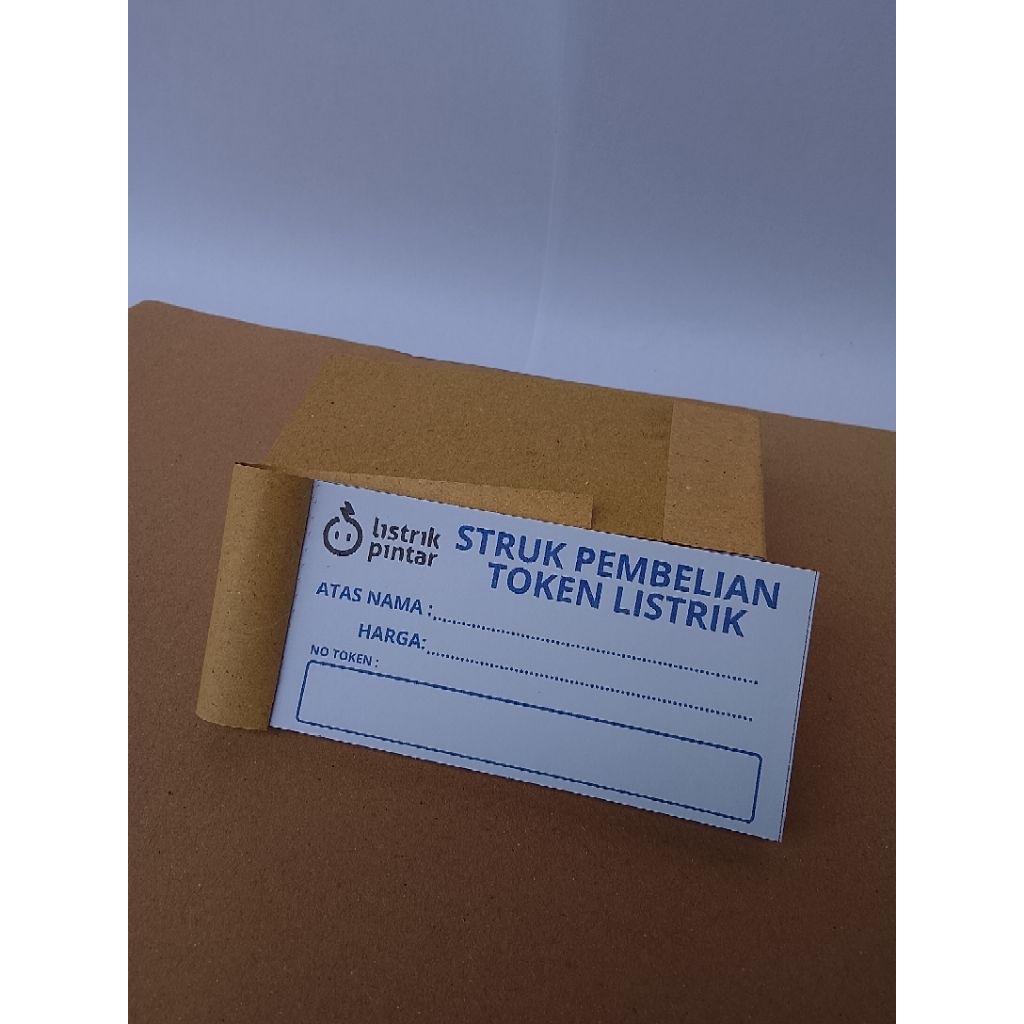 STRUK PEMBELIAN TOKEN LISTRIK | STRUK TOKEN LISTRIK | STRUK TOKEN PLN TERMURAH