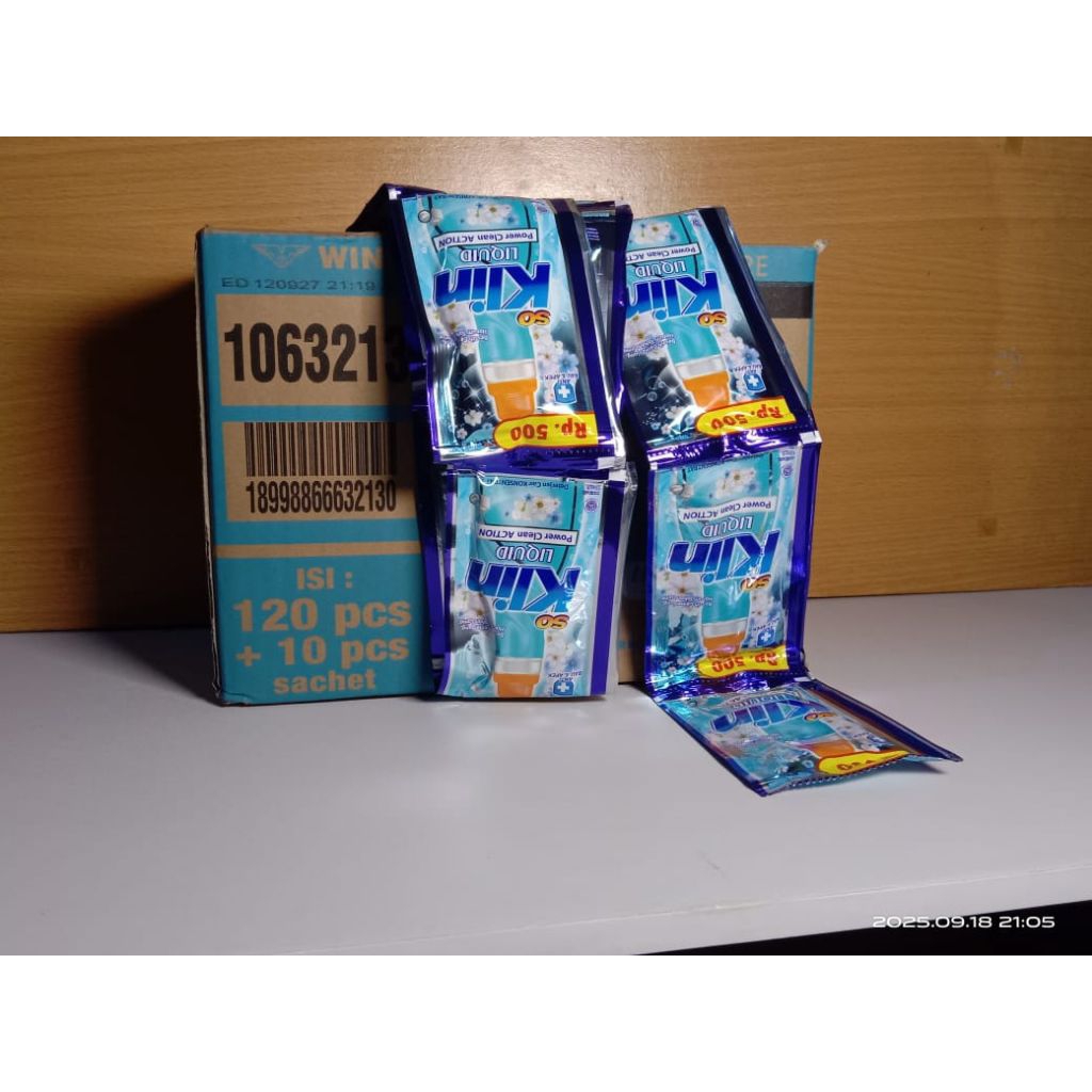 So Klin Liquid 1 Dus isi 120+10