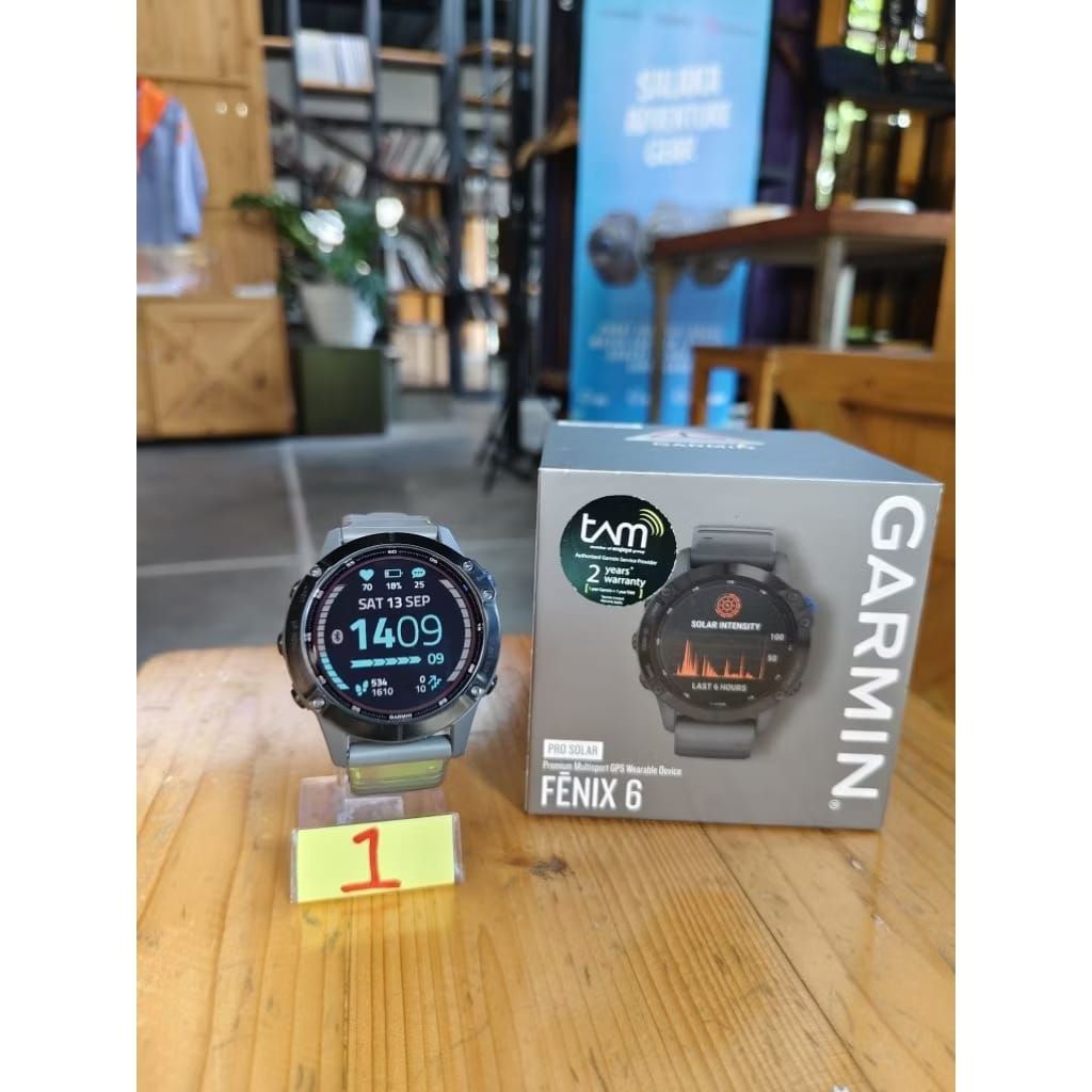 garmin fenix 6 pro solar