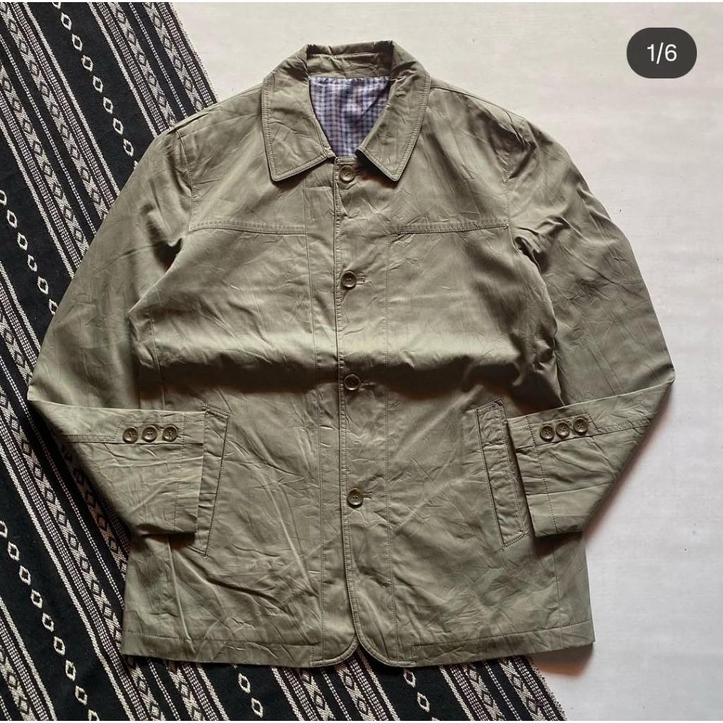 Preloved Bakulan Secondbrand Jaket Pierre Cardin