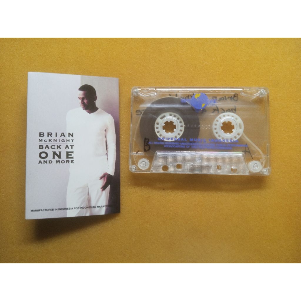 Brian McKnight. back at one and more. kaset pita