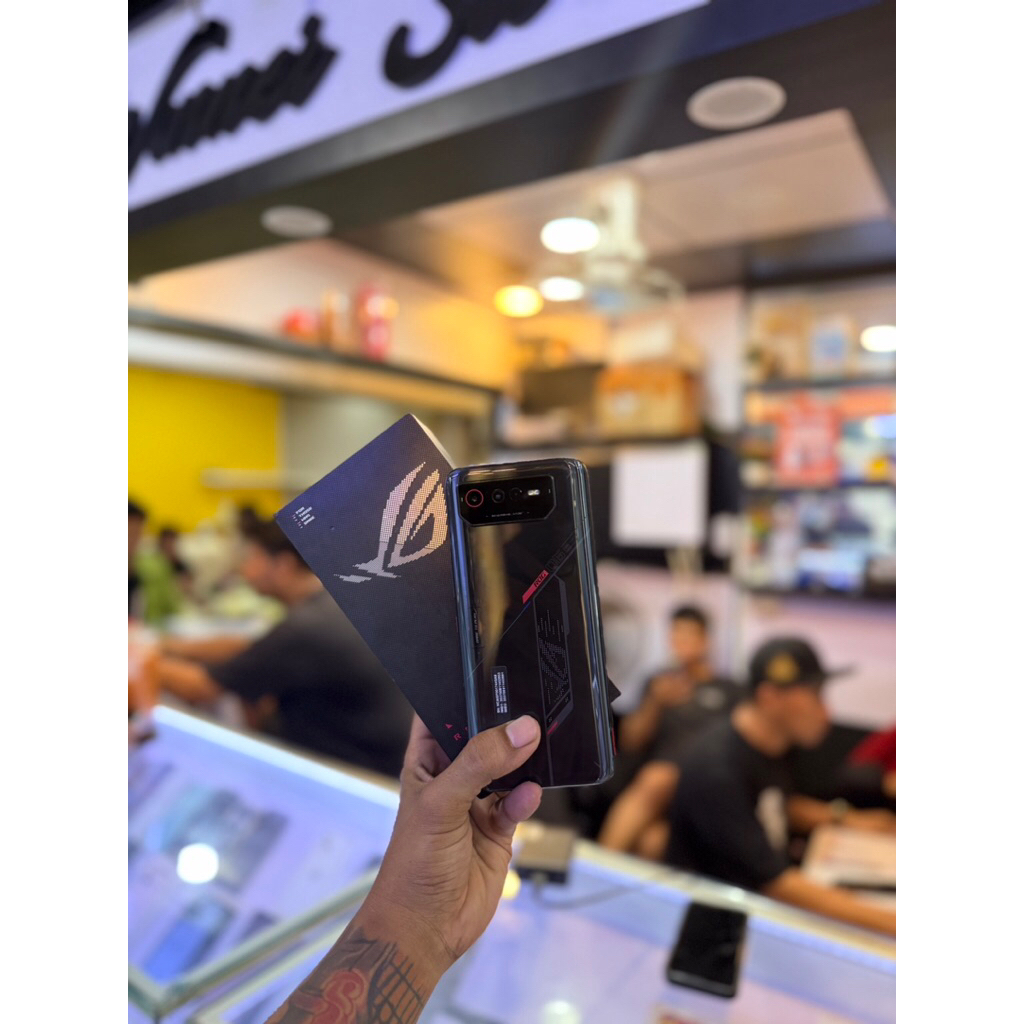 asus rog phone 6 8/256gb resmi second fulloriginal
