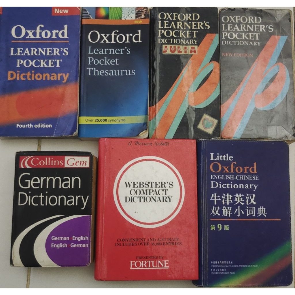 KAMUS IMPORT POCKET OXFORD BEKAS ORIGINAL