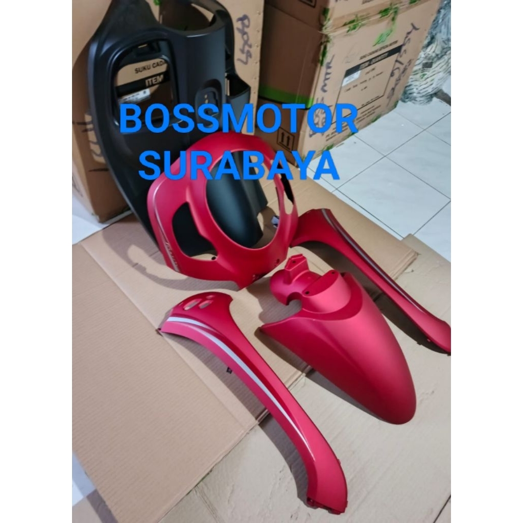 Cover body depan Scoopy fi prestige 2021-2022