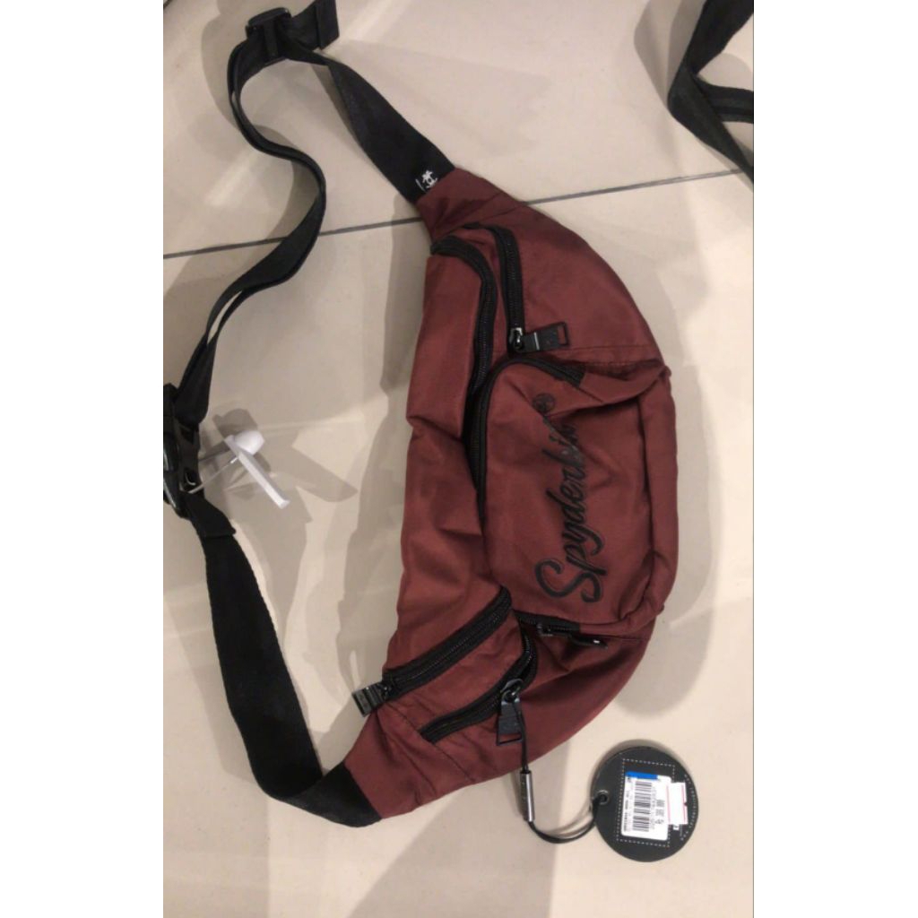 Waist bag spyderbilt original RESIDENT MAROON
