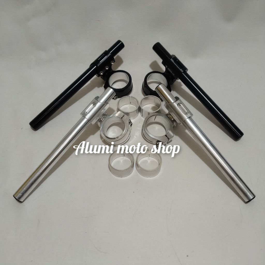 stang jepit full cnc original Ride it diameter 51,48,45 mm for usd upside down nui mgv ride it moto 