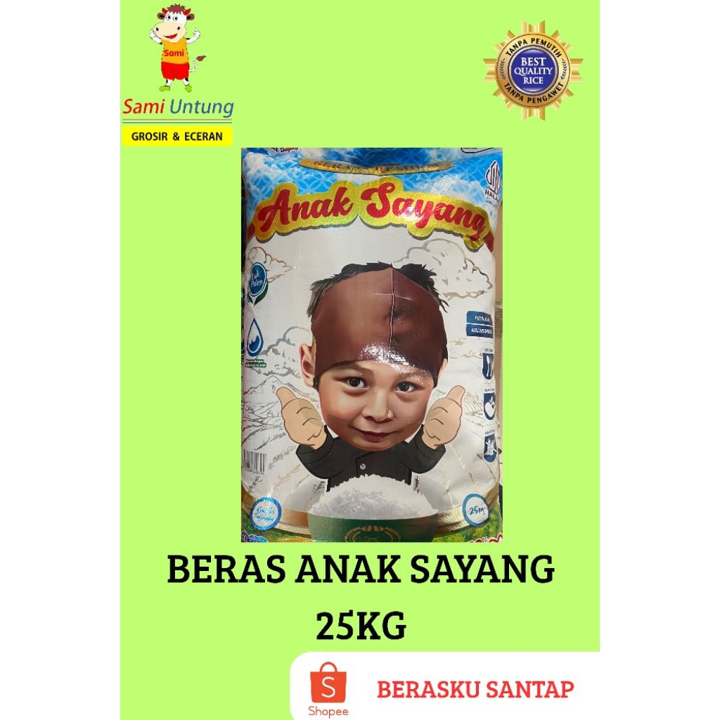 

BERAS PREMIUM ANAK SAYANG 25KG