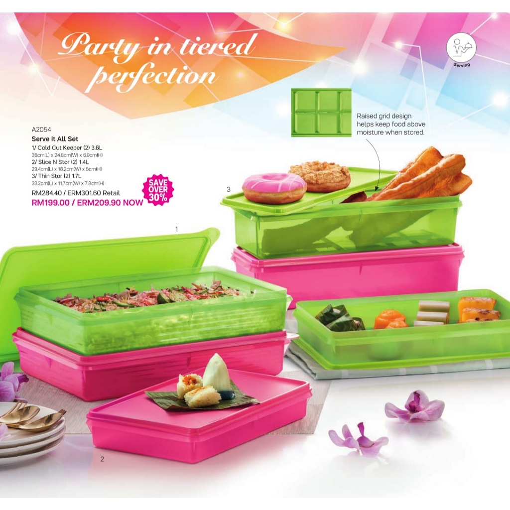 Tupperware Slice n Stor SNACK N STOR  SNAK N STOR