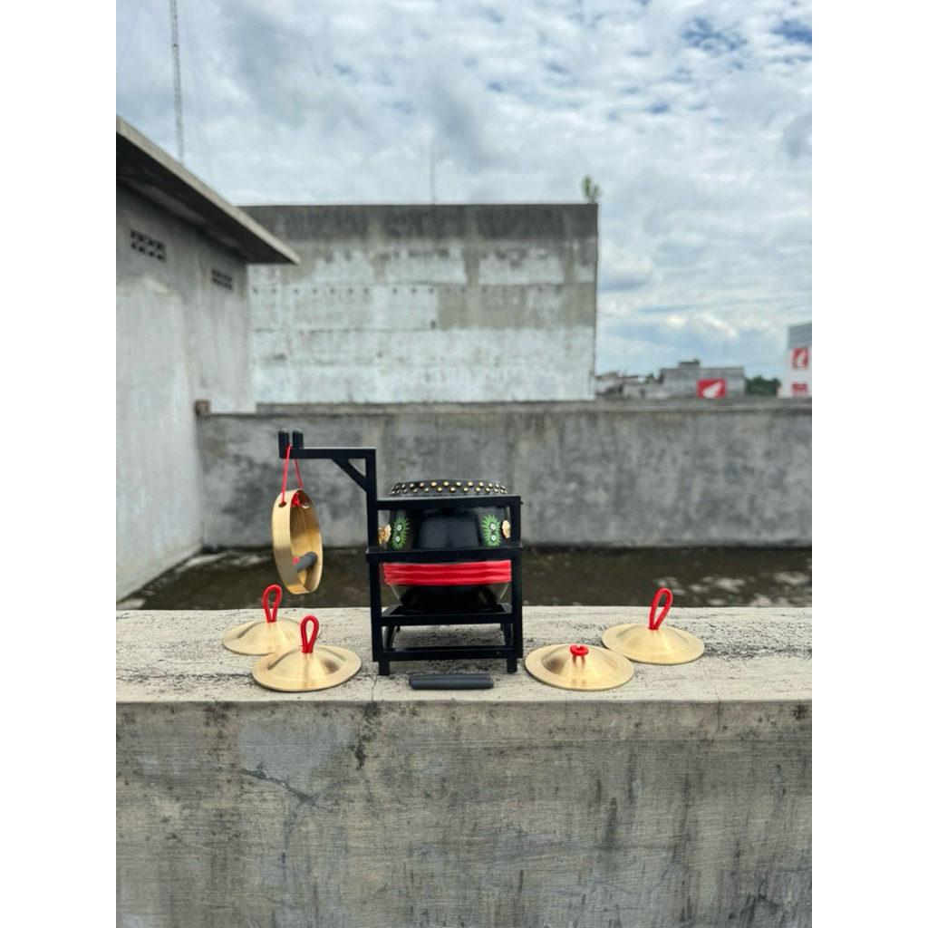 MINIATUR ALAT MUSIK MINI BARONGSAI ( FULLSET )