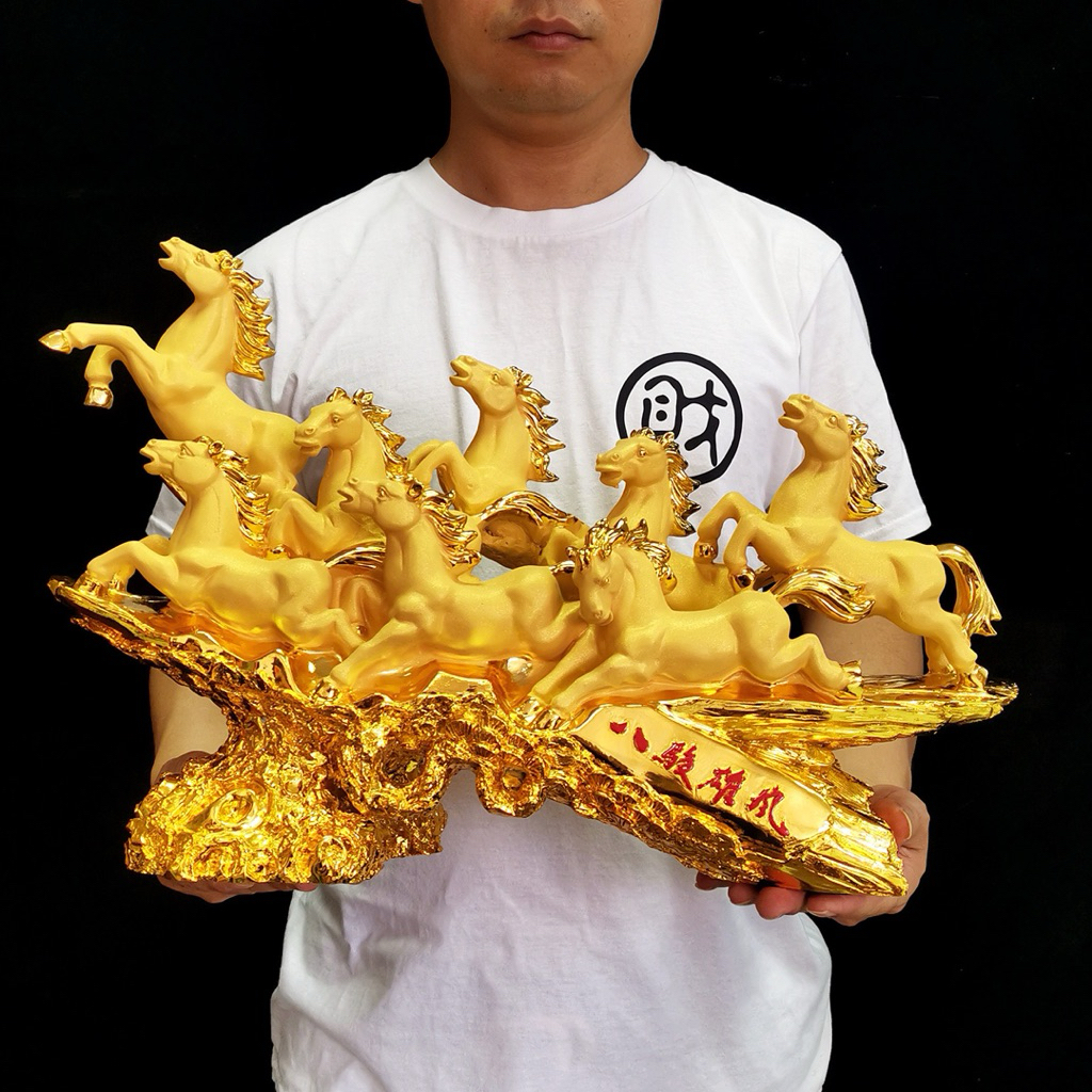 DEKORASI KUDA PAJANGAN Kuda Pajangan Fengshui Kuda Pajangan 8 Kuda Pajangan Fengshui Patung Kuda Paj