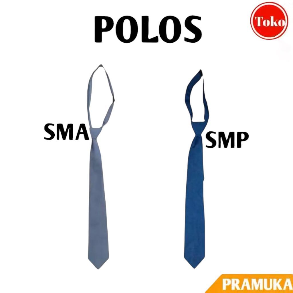 Dasi Sekolah SMP Polos / Dasi Polos SMA Panjang / Dasi Polos SMP / Dasi Sekolah SMA Polos Panjang Pe