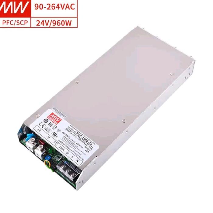 MeanWell Mean Well RSP 1000-24 24V 24Volt 40Ah Barang Original Garansi 1 Tahun