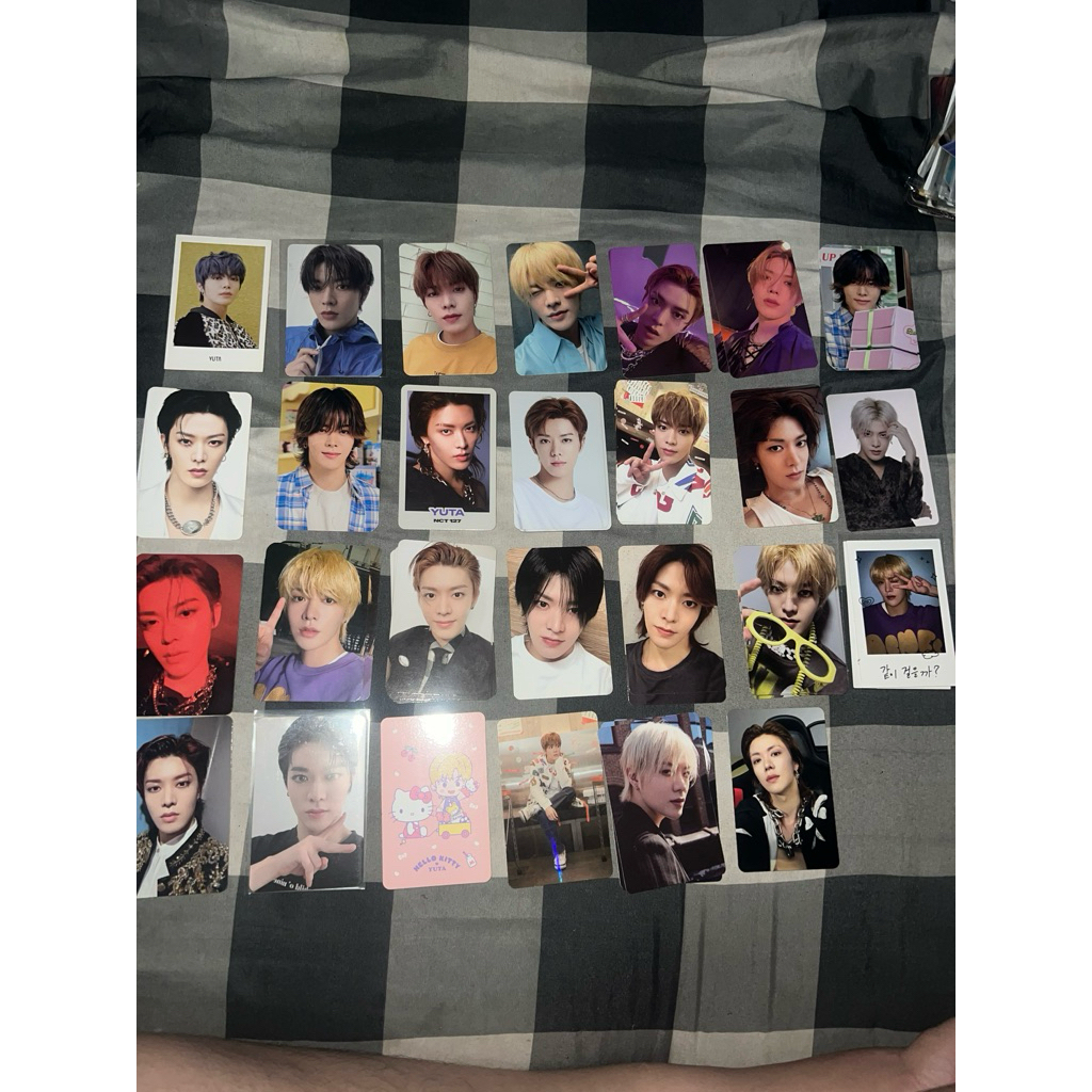wts official pc photocard yuta resonance sticker wtmc slowacid ay yo 2 baddies sanrio tc favorite bi